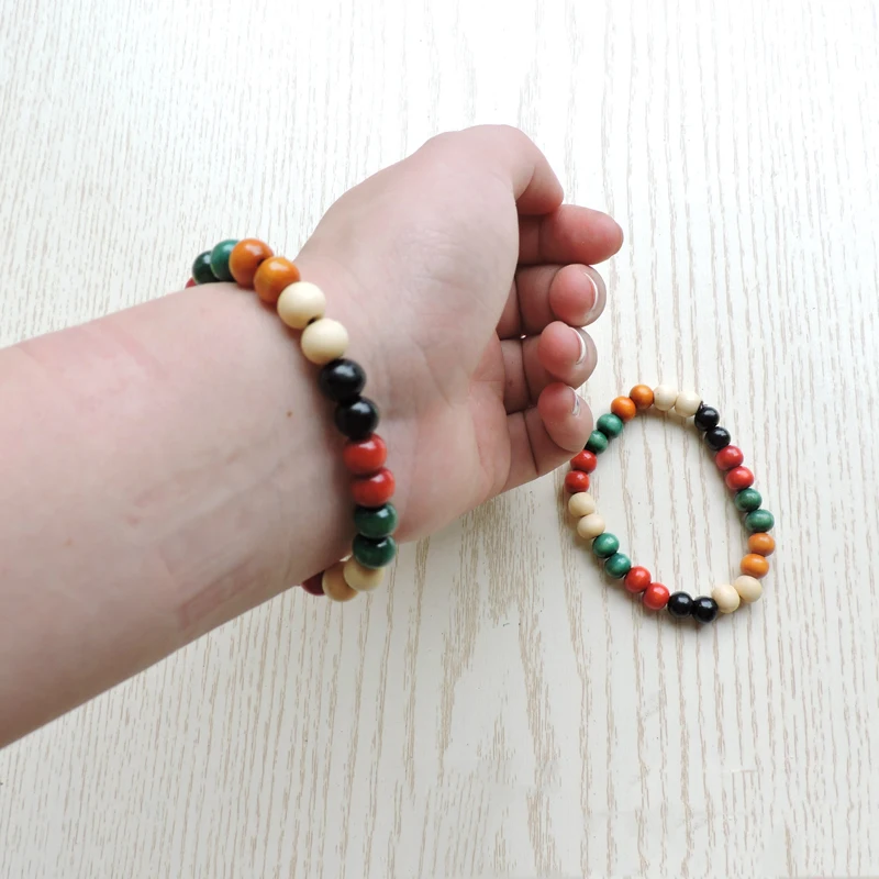 6 mm natĂŒrliches Sandelholz, buddhistische Buddha-Meditation, 108 Perlen, Holz-Gebetsperle, Mala-Armband