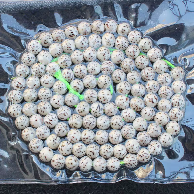 100 % natĂŒrliche tibetisch-buddhistische Gebet 108 mala runde Perlen, hochdichte Xingyue Bodhi