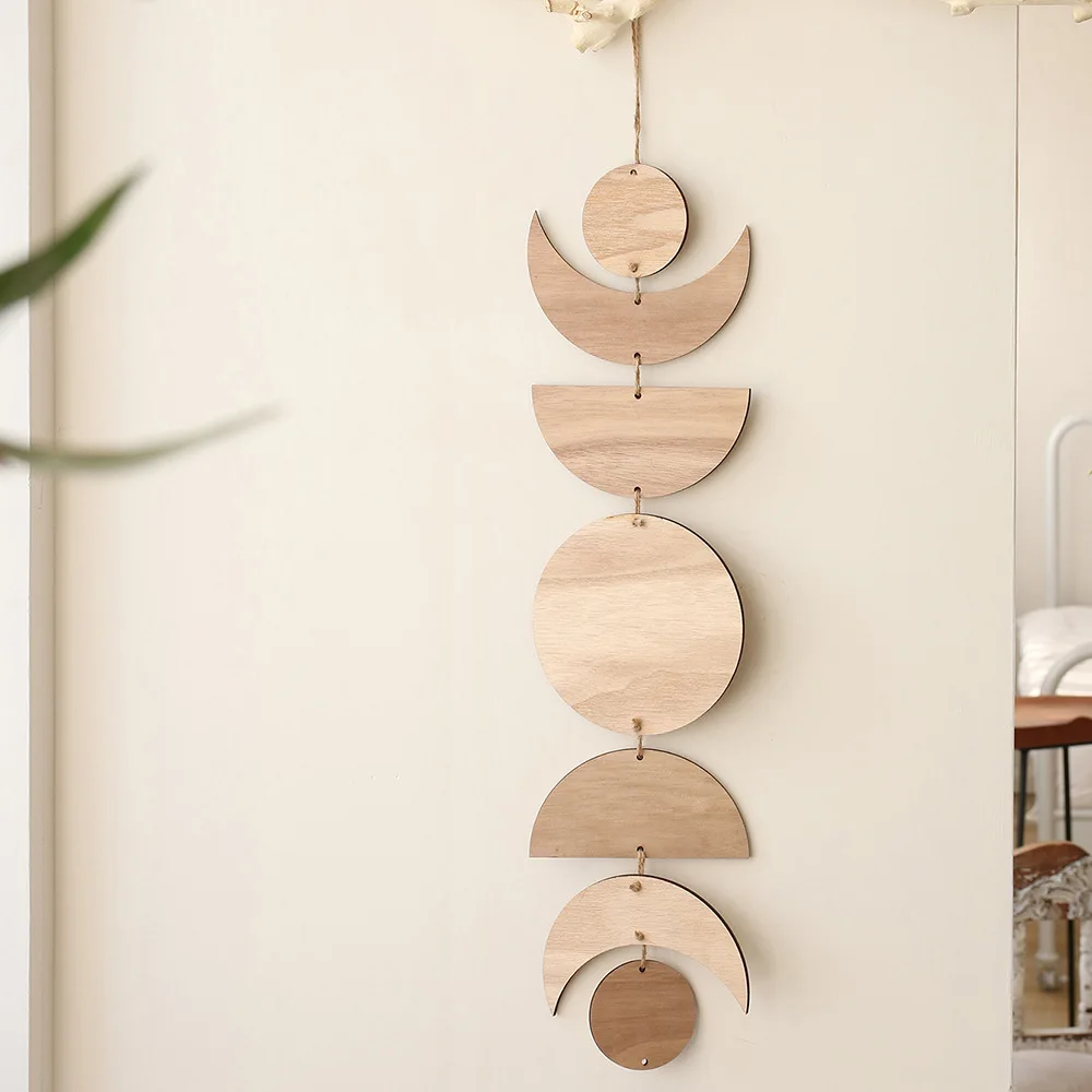 Nordic Minimalistischen Acryl Sonne Und Mond Wand Spiegel Trendy Ins Stil Wohnkultur Kreative Hängende Wand