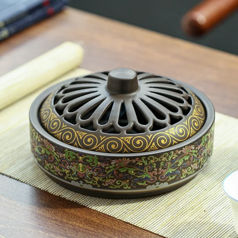 Weihrauch Spule Brenner Keramik Weihrauch Brenner Hause Ornament Zen Meditation Entspannung Dekoration