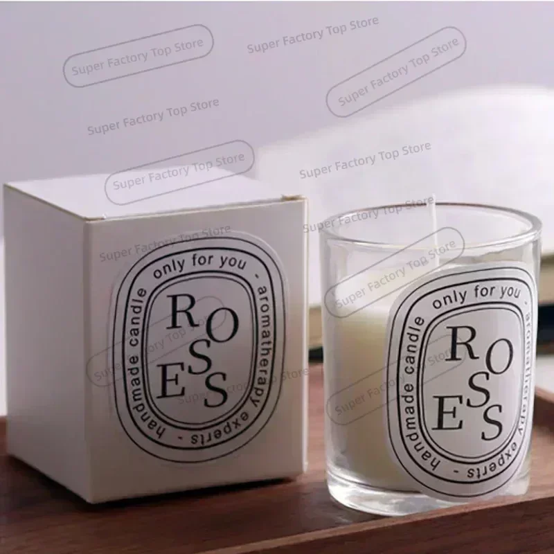 Romantische Transparente Duftkerze Geschenkset Aromatische Kerzen – Bild 6