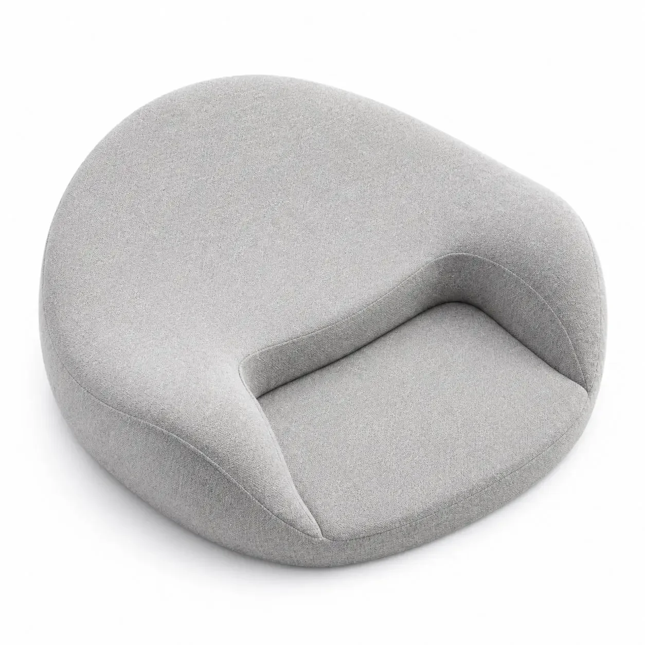 Memory-Schaum-Meditationskissen mit ergonomischer Unterstützung, Bodenkissen, waschbarer Kissenbezug für Yoga