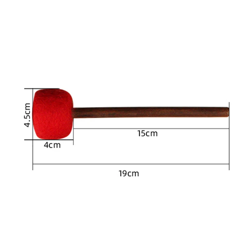 Tibetische Klangschale, Schlägel, Klangschale, Holzstab, Quarzschalen, Wollfilz, handgefertigter Lederstab