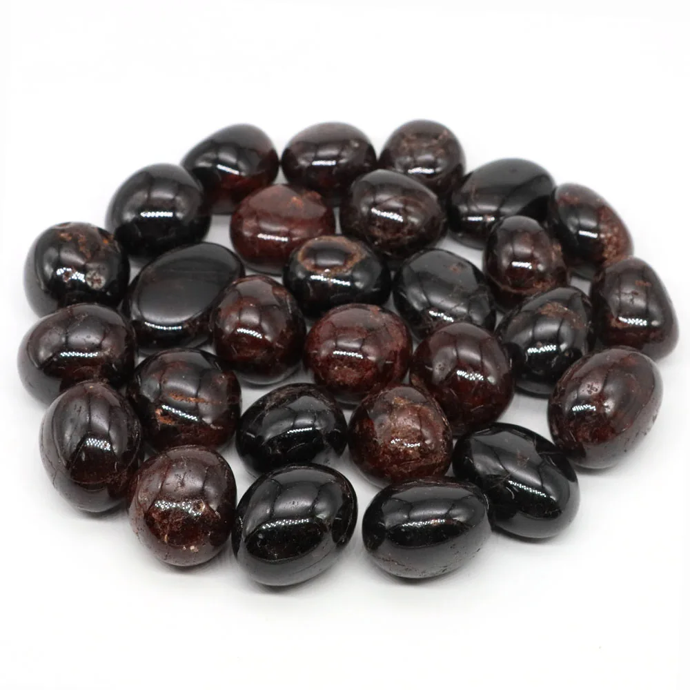 Natürliche Granat getrommelte Steine Heil kristalle Quarz Bulk Erz – Bild 4