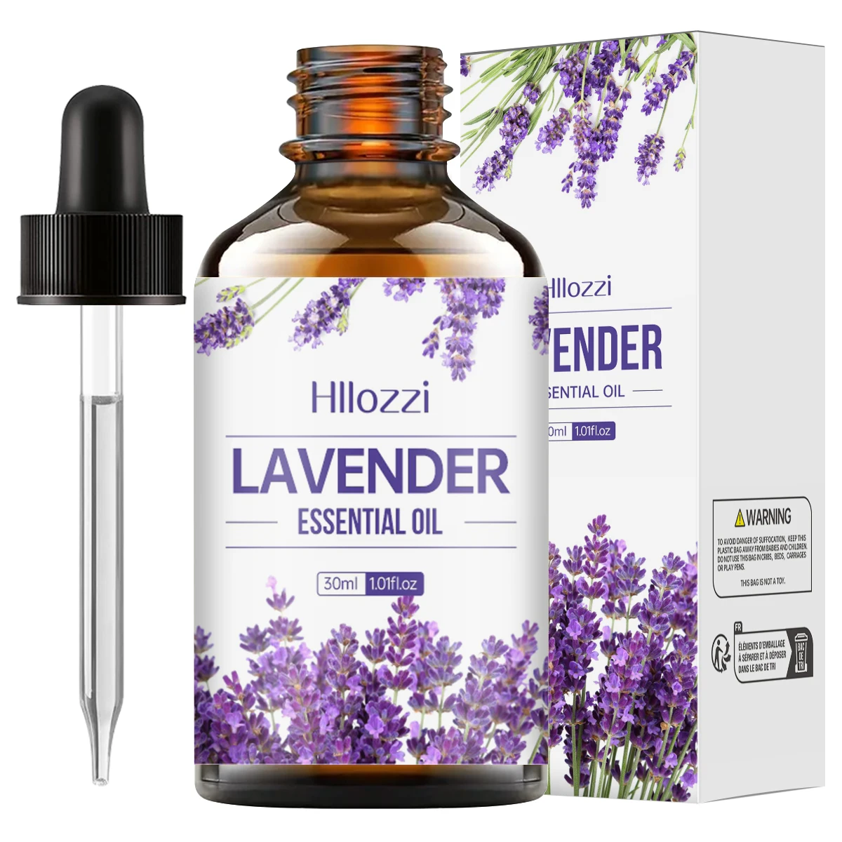 100 ml/60 ml/30 ml/Lavendel-Ätherisches Öl, Luftbefeuchter, Aroma-Diffusor, multifunktionales Ätherisches Öl