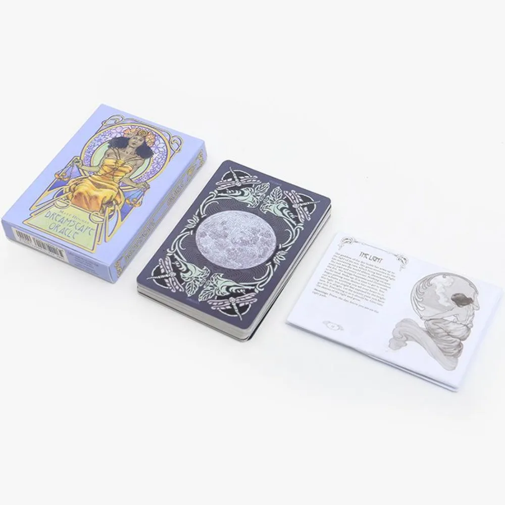 Dreamscape Oracle Tarot Oracle-Karten mit Reiseführer, Tarot-Deck, Kartenspiel, Tischbrett, Spielkartendeck