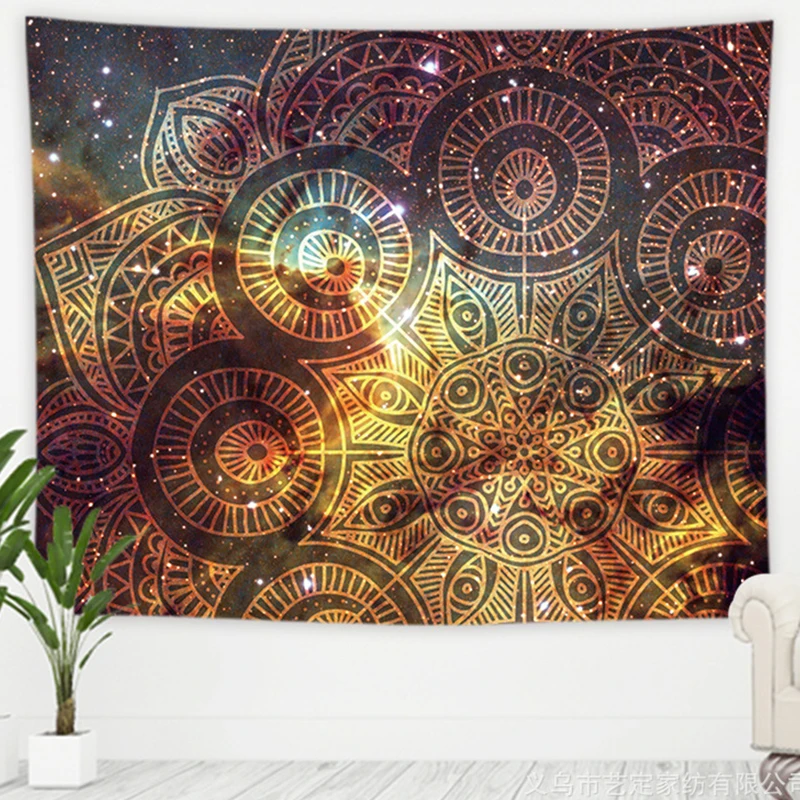 Ashou Böhmen Wandteppich Wandbehang Dekor böhmische Vorhänge Boho Dekoration Mandala Wand dekoration Taro