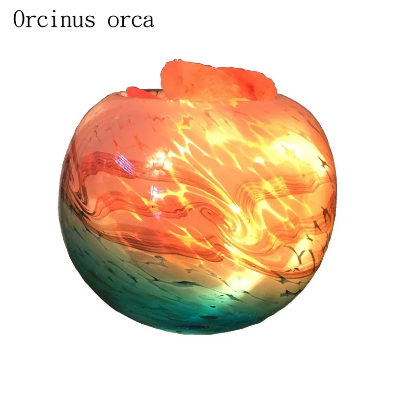 Einfache moderne kreative Himalaya Salz Kristall Lampe Nachttisch Nachtlicht Geburtstagsgeschenk Lampe