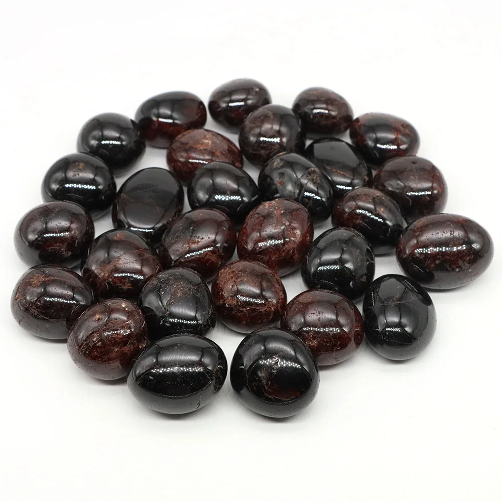 Natürliche Granat getrommelte Steine Heil kristalle Quarz Bulk Erz – Bild 3