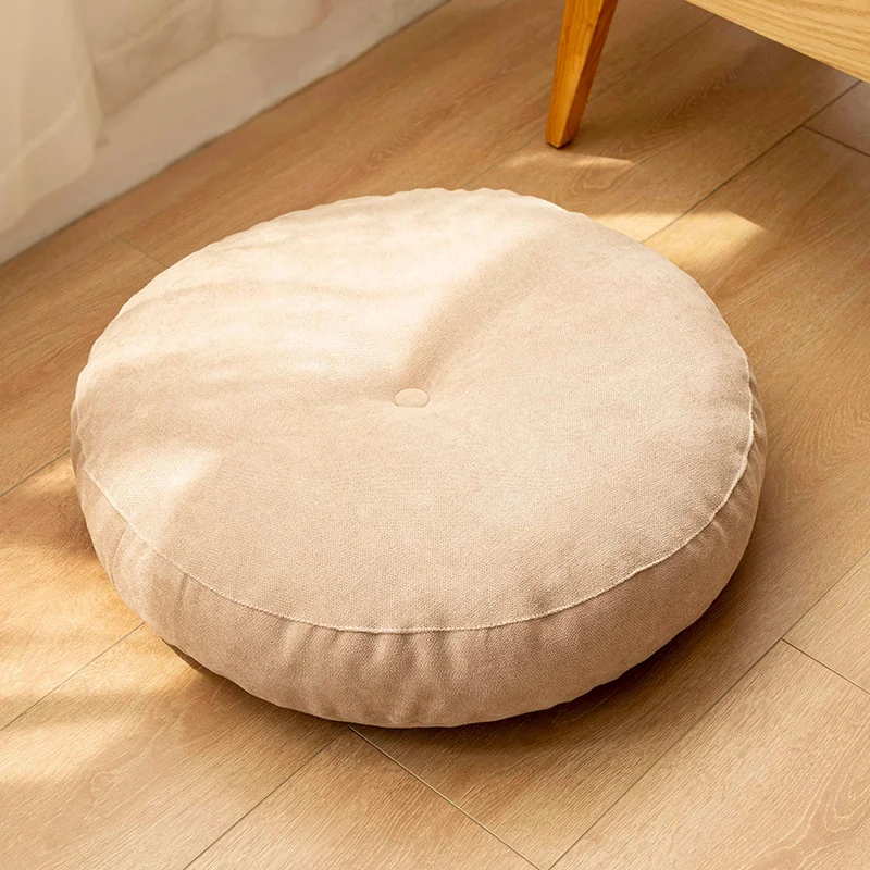 Rundes Boden Sitzkissen einfarbiges Meditations kissen übergroße Yoga Kissen Boden kissen Sofa Stuhl