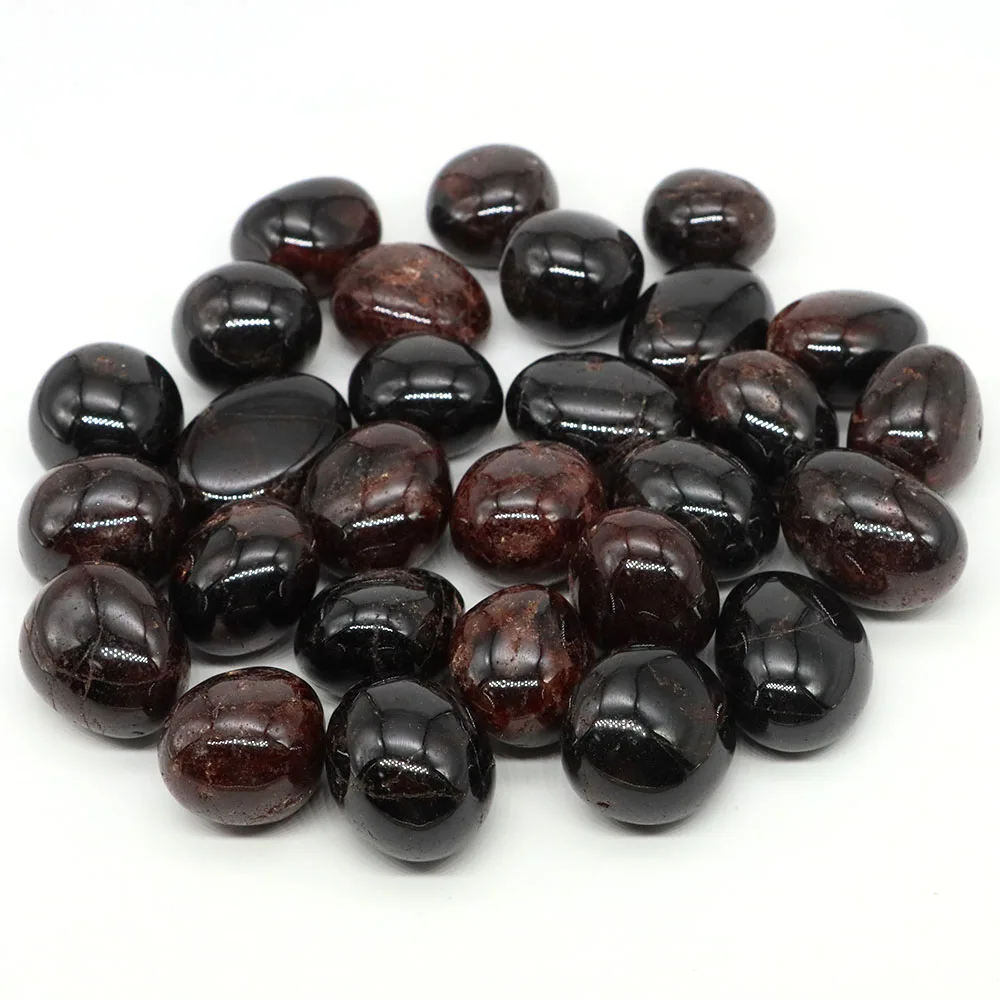 Natürliche Granat getrommelte Steine Heil kristalle Quarz Bulk Erz – Bild 2