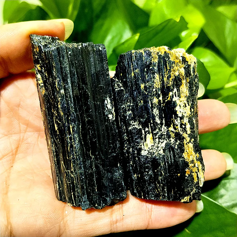 Natürlicher schwarzer Turmalin roher Kristalls tein Mineral Probe Raum dekor nach Hause spirituelle Energie