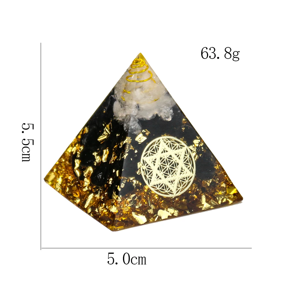 Orgon Energy Converter Orgonit Reiki Master Energy Pyramide Briefbeschwerer Center Soul Stone Change