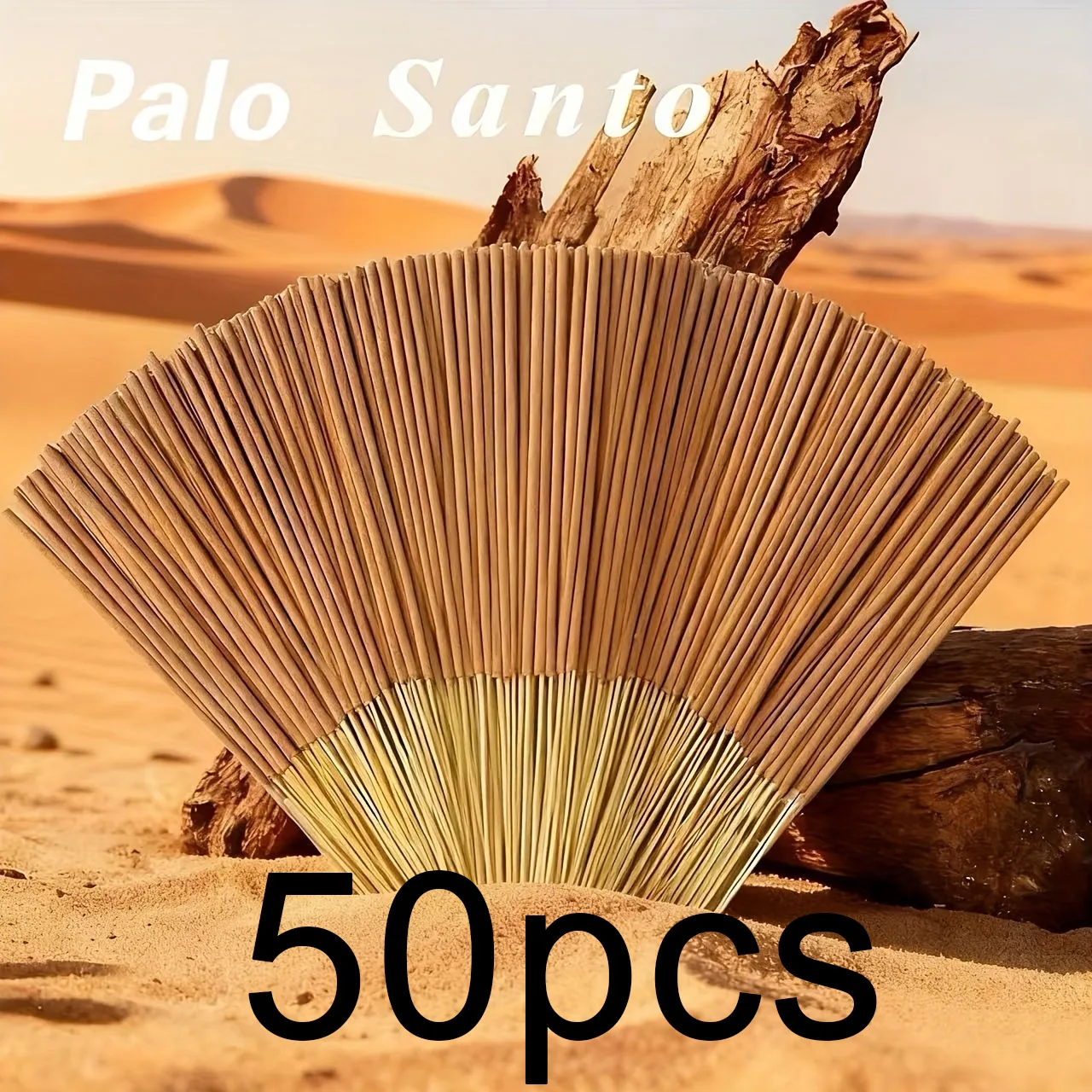 50/100/200 Palo Santo Räucherstäbchen aus heiligem Holz - Natürliche Räucherstäbchen aus Holz, geeignet